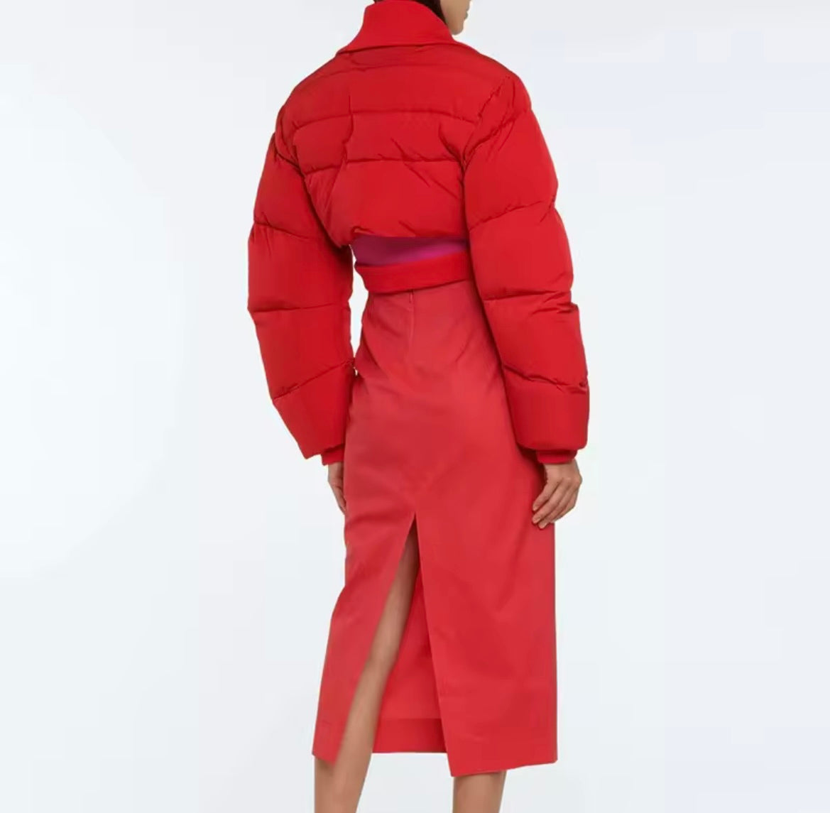Crop Buffer Puffer Jacket